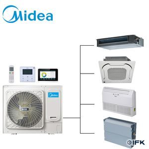 Multisplit Midea con control centralizado.